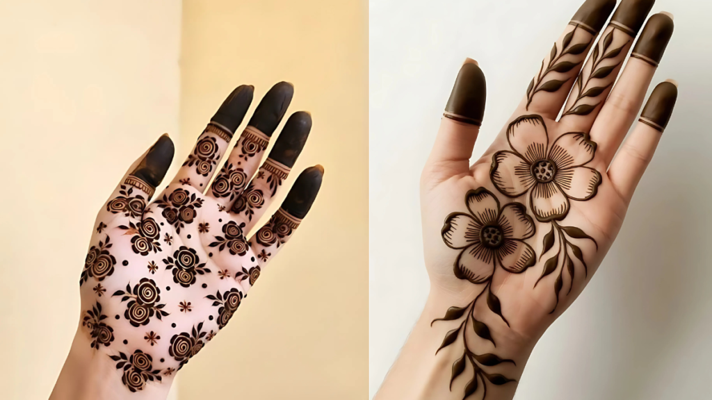 Short Mehndi Design