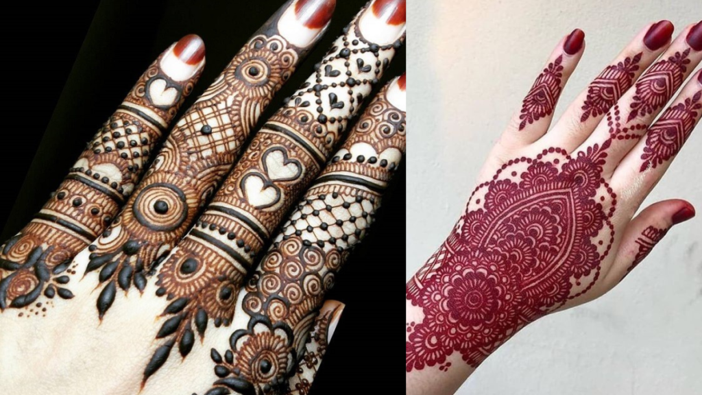 Royal finger mehndi disigen