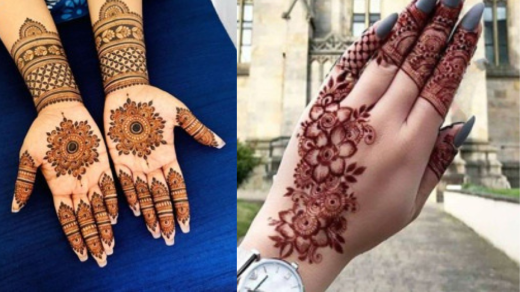 Easy mehndi disign : शानदार, खूबसूरत और बेहद आसान मेहंदी डिजाइन: सिखें कुछ ऐसे सरल लेकिन मनमोहक डिज़ाइन्स जो हर हाथ की शोभा बढ़ाएं"