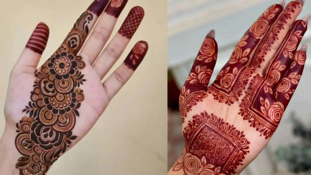 Teej mehandi designs
