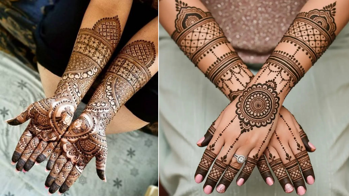 Royal Front Hand Mehndi Design