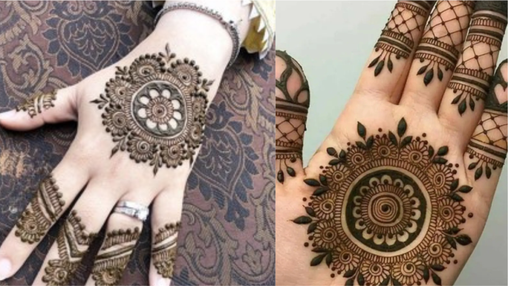 Easy mehndi disign
