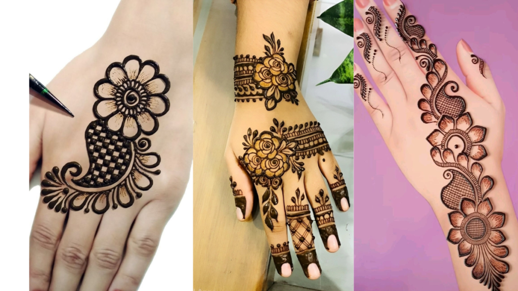 Mehndi design easy and beautiful: