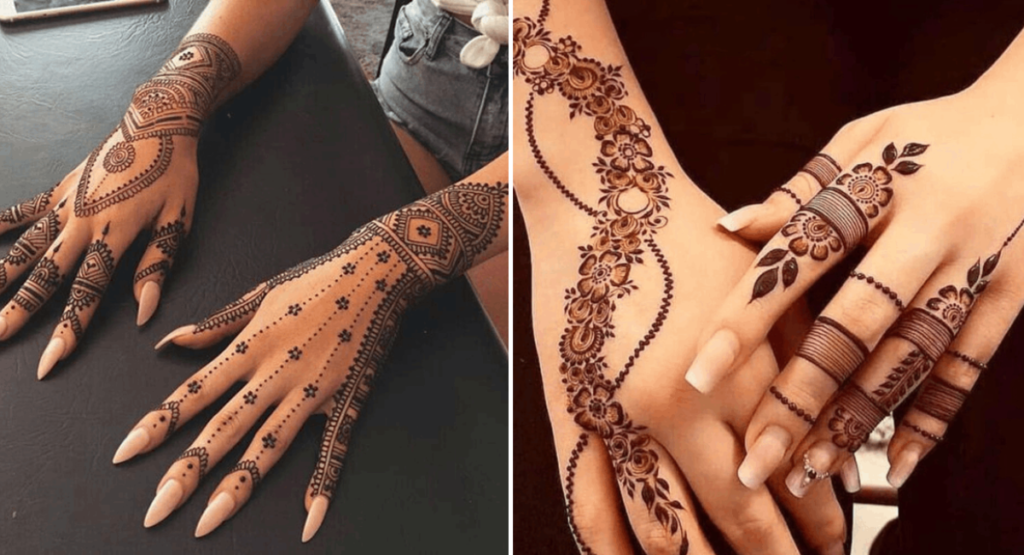 Mehndi desing full hend