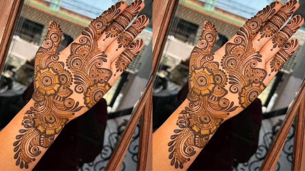 Teej mehandi designs