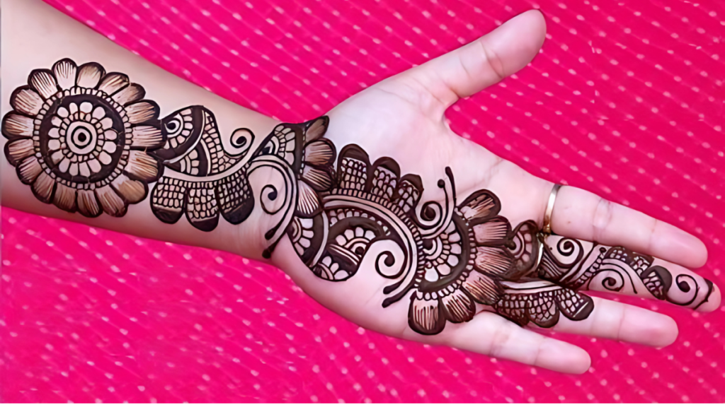 Beautiful mehndi design