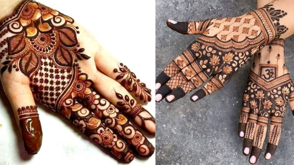 Minimal mehndi design mehndi कम मेहनत में खींचें सबका ध्यान, खूबसूरती में चार चाँद लगाएं
