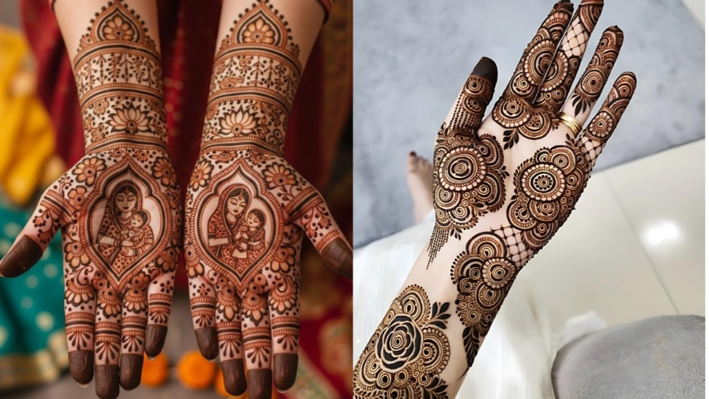 Front  mehendi desgin 2025 खूबसूरती को परफेक्ट बनाने के लिए ट्राई करें ये बढ़िया फ्रंट हैण्ड मेहंदी डिज़ाइन आइडियाज़, जो सबसे अलग हैं