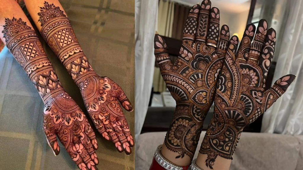 Mehndi design back hand