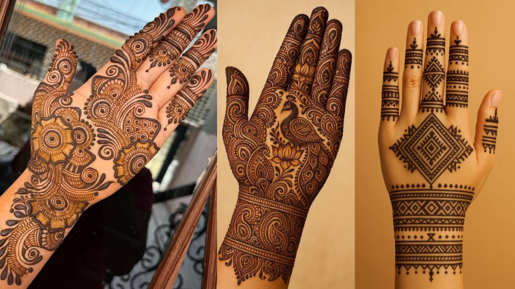 नए और स्टाइलिश Henna new mehndi design 2025, हाथों की खूबसूरती को कई गुना बढ़ाने वाले लेटेस्ट और यूनिक पैटर्न आइडियाज़