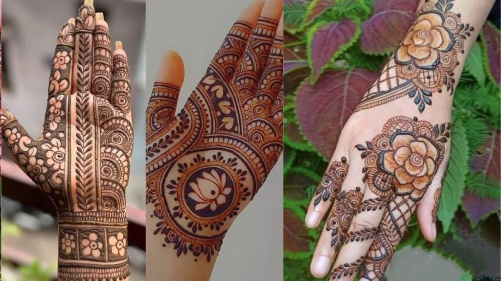 नए और स्टाइलिश Henna new mehndi design 2025, हाथों की खूबसूरती को कई गुना बढ़ाने वाले लेटेस्ट और यूनिक पैटर्न आइडियाज़