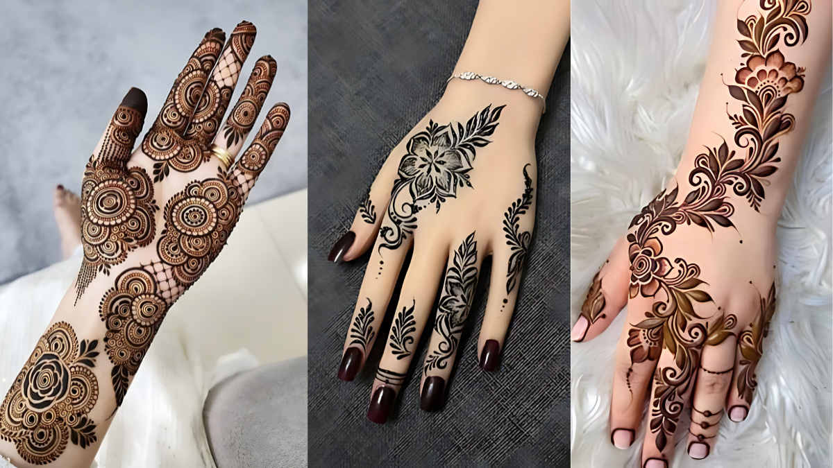 Small aesthetic henna designs