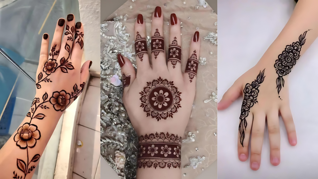 Girl mehndi design