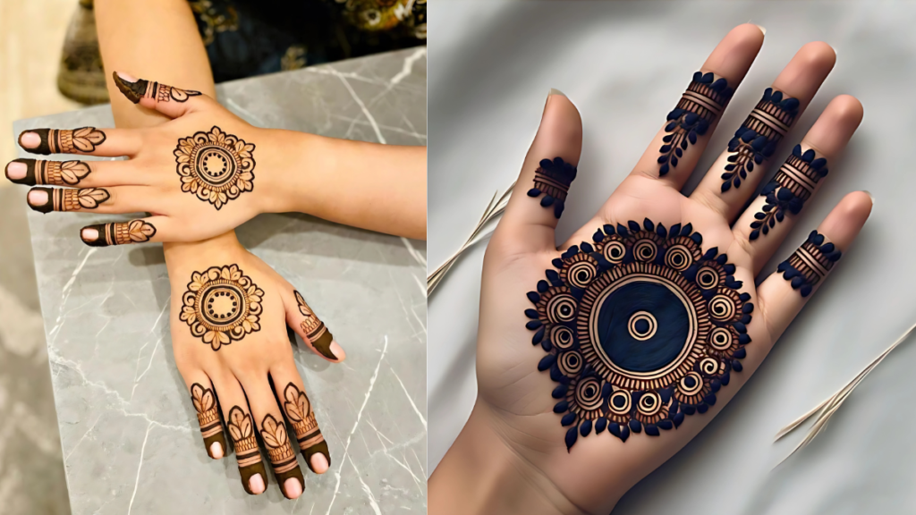 Very simple mehndi design