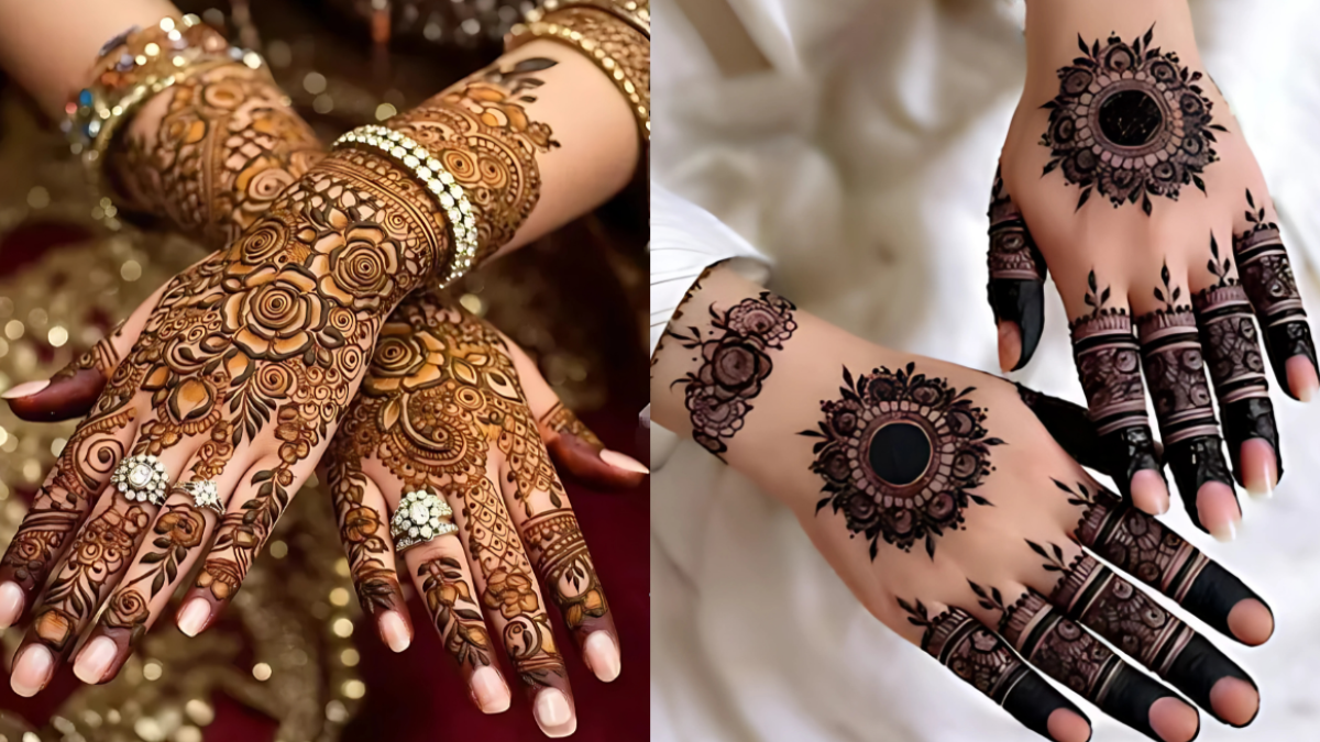 Stylish back hand mehndi design : 2025 के सबसे स्टाइलिश बैक हैंड मेहंदी डिज़ाइन