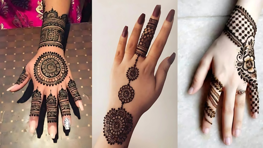 Very simple mehndi design