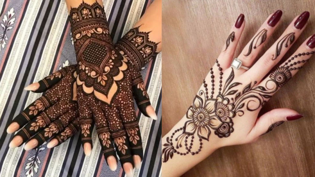Mehendi desgin back