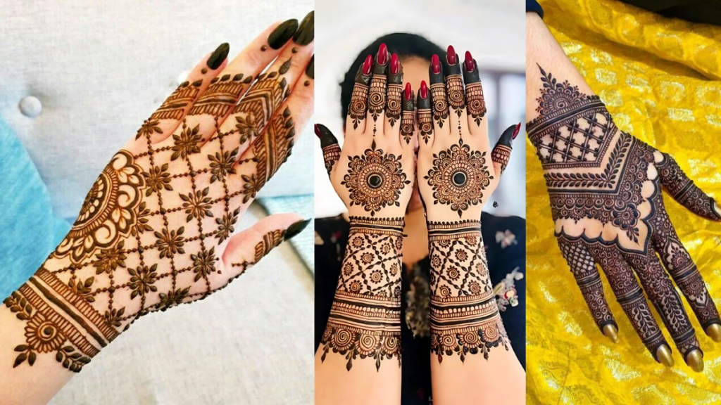 Mehendi desgin back