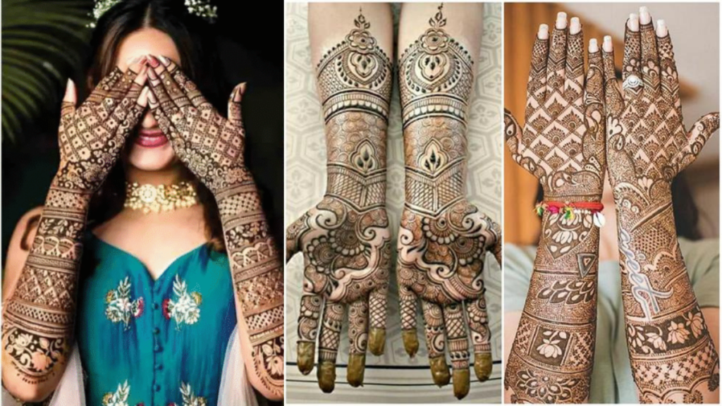 Simple mehendi desgin new