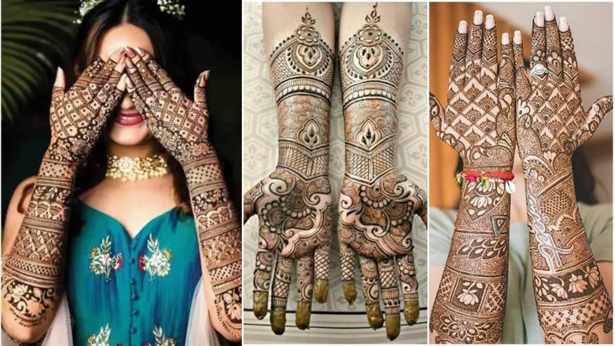 Simple mehendi desgin new