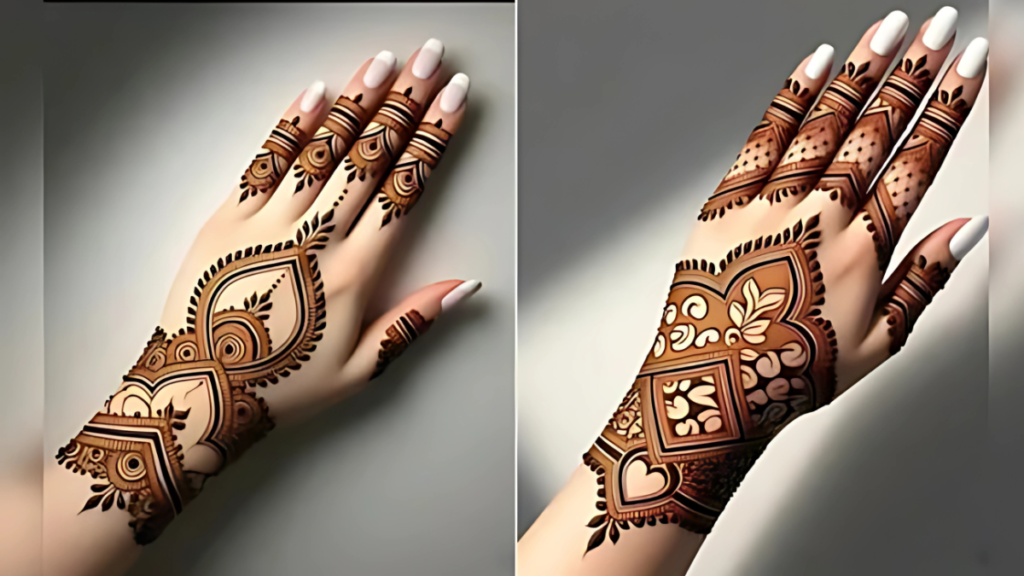 Mehndi design simple