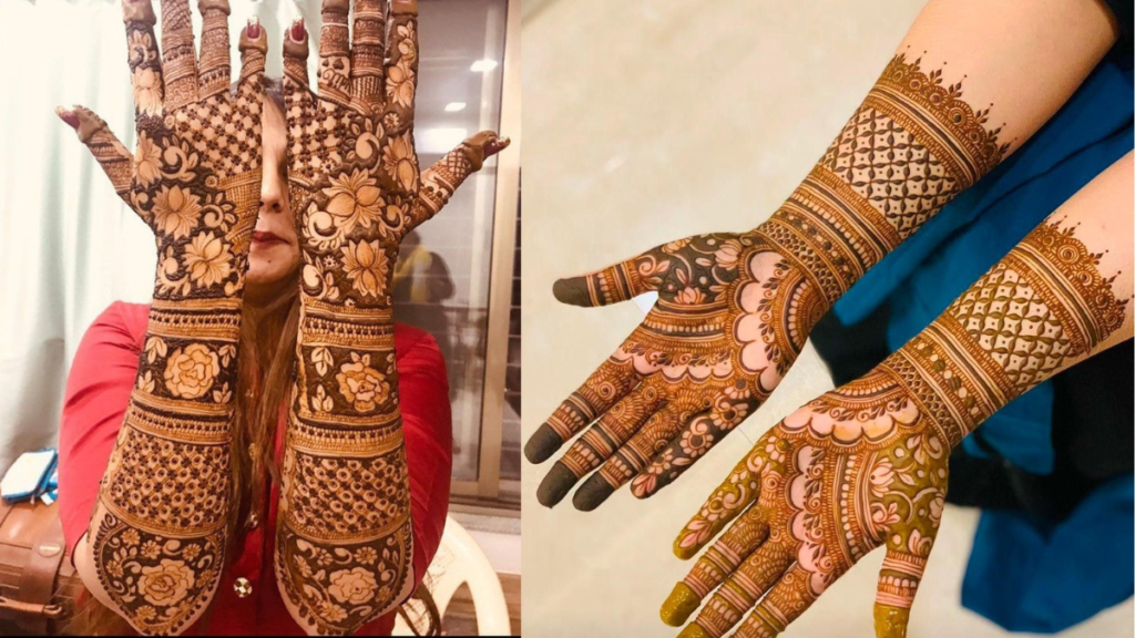 सिंपल मेहंदी डिज़ाइन 