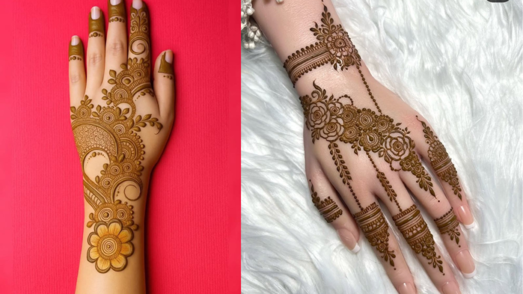 Mehndi design easy and beautiful