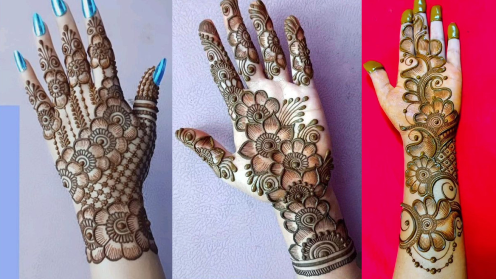 Mehndi design easy and beautiful