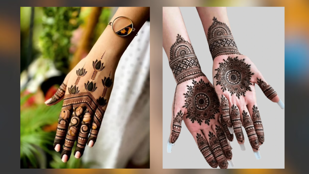 Minimal mehndi designs