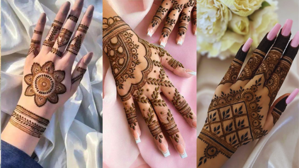 Back easy simple mehndi design