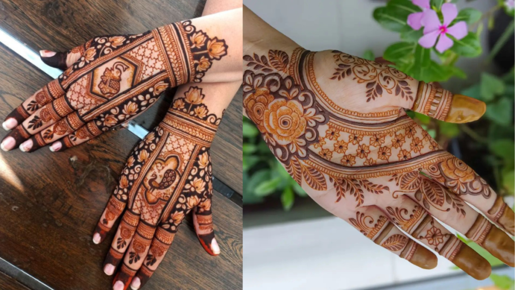 Teej mehndi design